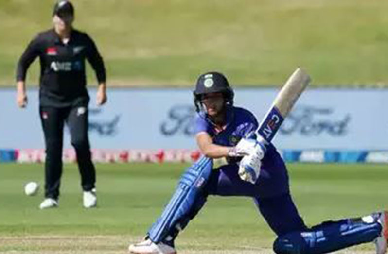 Harmanpreet Kaur scored her first fifty in close to 12 months (Photo: @BCCIWomen Twitter)