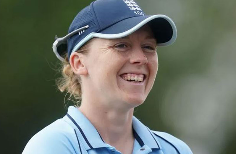 England Women captain Heather Knight
