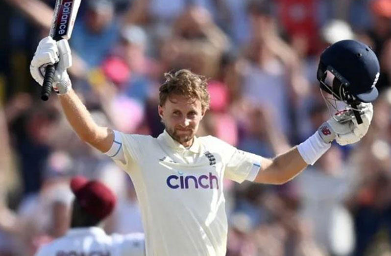 Joe Root celebrates his 25th Test century  (Getty Images)