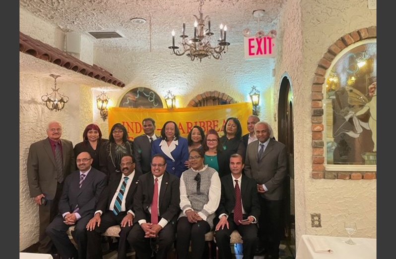 The elected members of the Indo-Caribbean Federation (ICF) of America