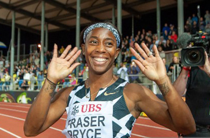 Jamaican sprinter Shelly-Ann Fraser-Pryce