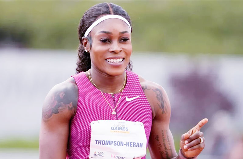 Olympic  100 metres champion Elaine Thompson-Herah.(Getty Images)