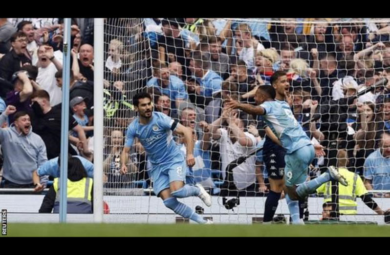 Ilkay Gundogan had only been on for eight minutes when he scored his first, with the second coming five minutes later