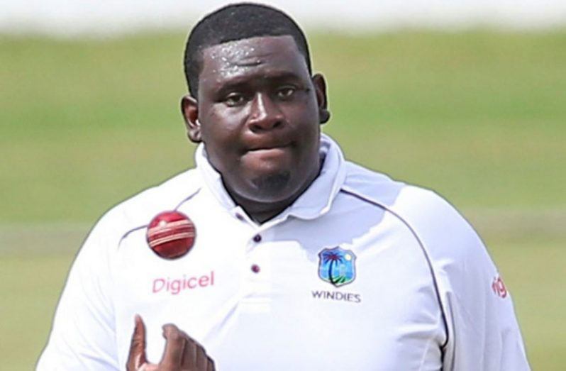 Off-spinner Rahkeem Cornwall grabbed six for 45