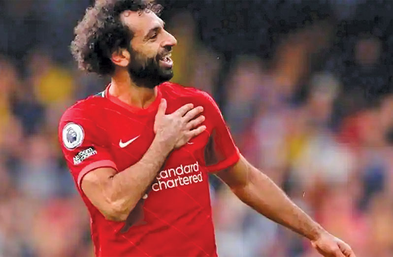 Mohamed Salah has scored 31 goals and recorded 15 assists in 50 appearances in all competitions this season