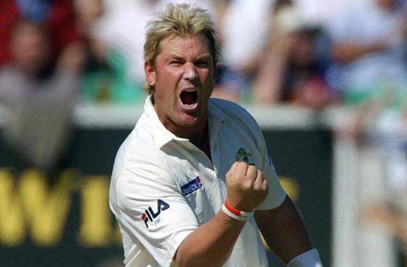 Shane Warne took 708 Test wickets