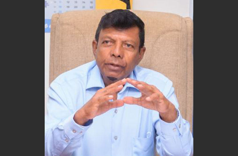CEO of Guyana Water Incorporated, Shaik Baksh