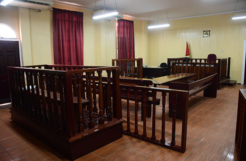 The interior of the Drug Treatment Court