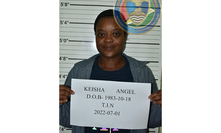 IN CUSTODY: Keisha Angel 