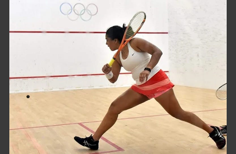 Ashley Khalil will be in action in the women's Round-of-64 Singles event at the Commonwealth Games.