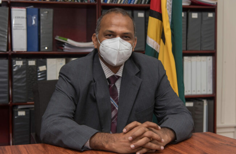 Health Minister Dr. Frank Anthony