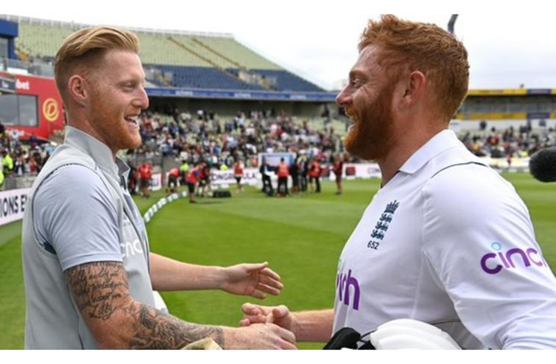 Jonny Bairstow (right) has been one of the players to flourish under Stokes (left) with four hundreds in his past three Tests