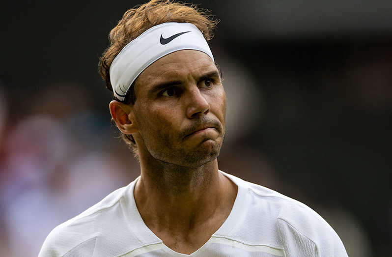 Two-time Wimbledon champion Rafael Nadal