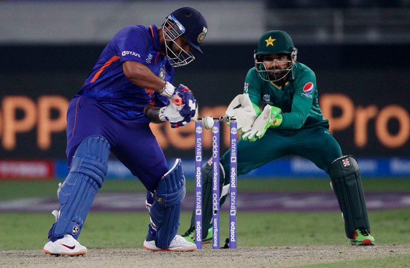 Pakistan beat India by 10 wickets in a T20 World Cup match in Dubai last year