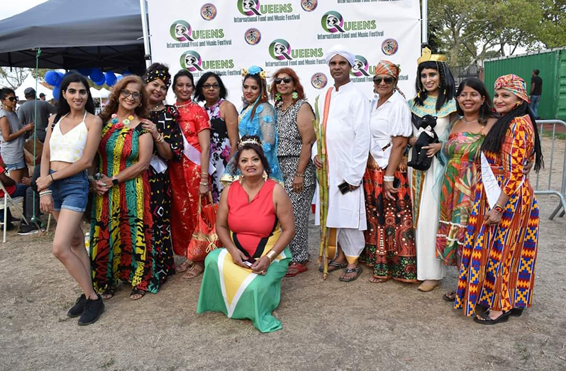 Guyanese, Caribbean and South Asians at the seventh international food and musical festival