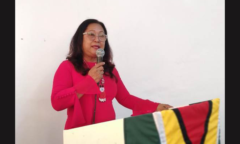 Minister of Amerindian Affairs Pauline Sukhai