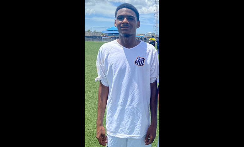 Akeem Gittens of Santos FC