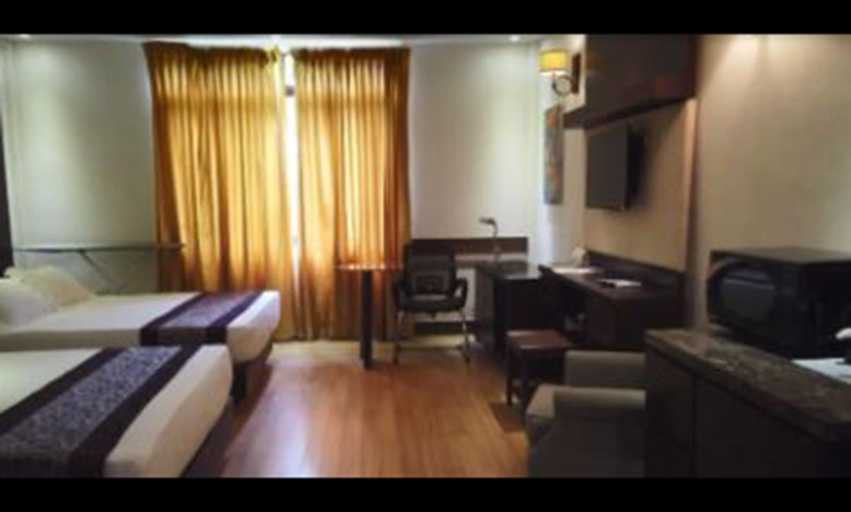 Inside one of the Bed and Breakfast residences
