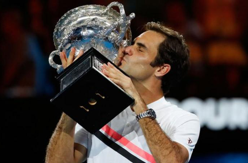 Roger Federer's last Grand Slam victory was at the 2018 Australian Open.