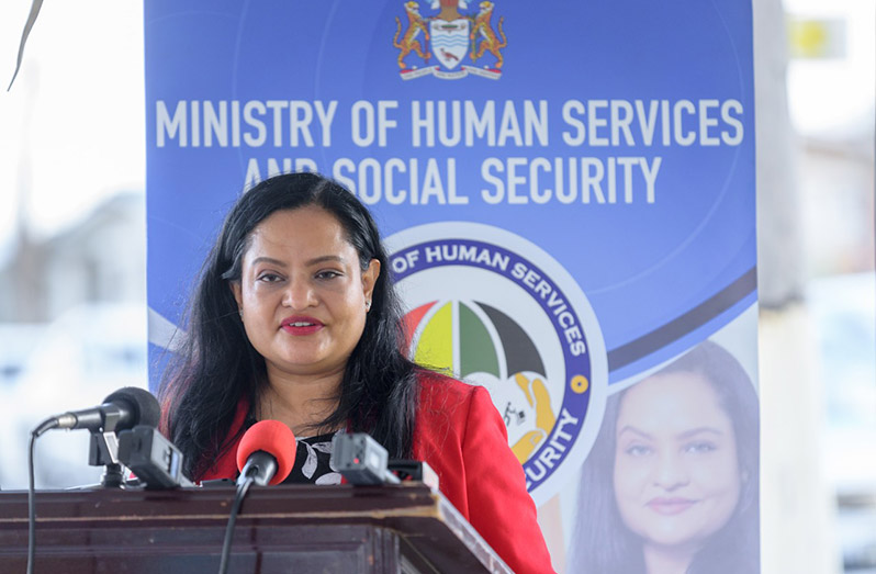 Human Services and Social Security Minister Dr Vindhya Persaud