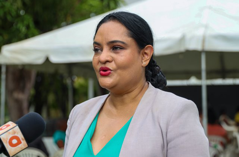 Human Services and Social Security Minister, Dr Vindhya Persaud (DPI photo)