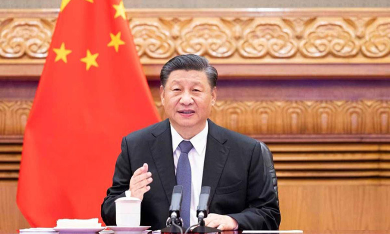 President Xi Jinping is set to secure a third term as China's leader (AFP photo)