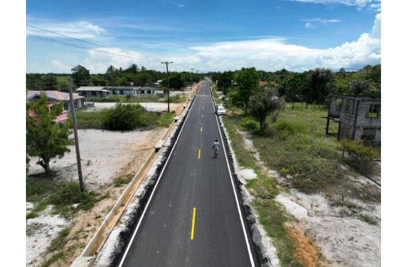 Phase Two of the Lima Sands Road was recently completed