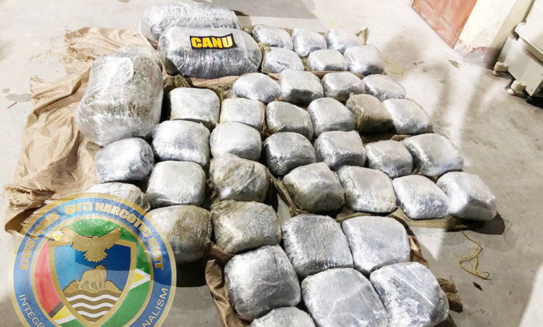 Narcotics seized in September last during one of the many raids done by CANU