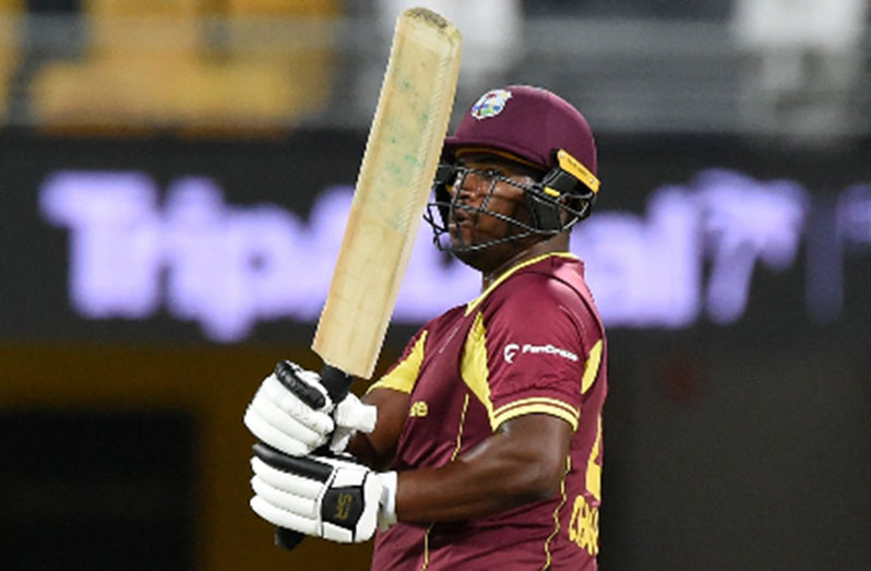 Johnson Charles  top-scored  with 89 from 87 balls