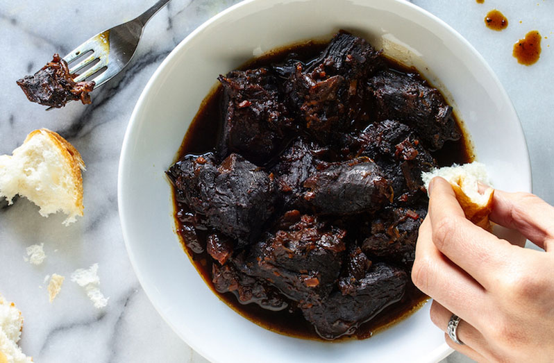 Pepperpot is a staple in almost every Guyanese home at Christmas time