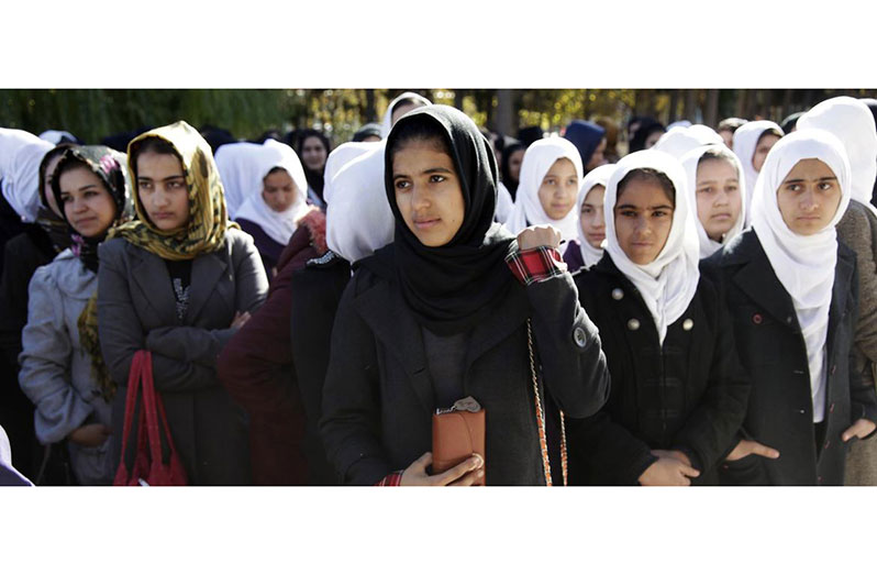 Women’s rights advocates engage in awareness-raising activities in Herat, Afghanistan (UNAMA/Fraidoon Poya)