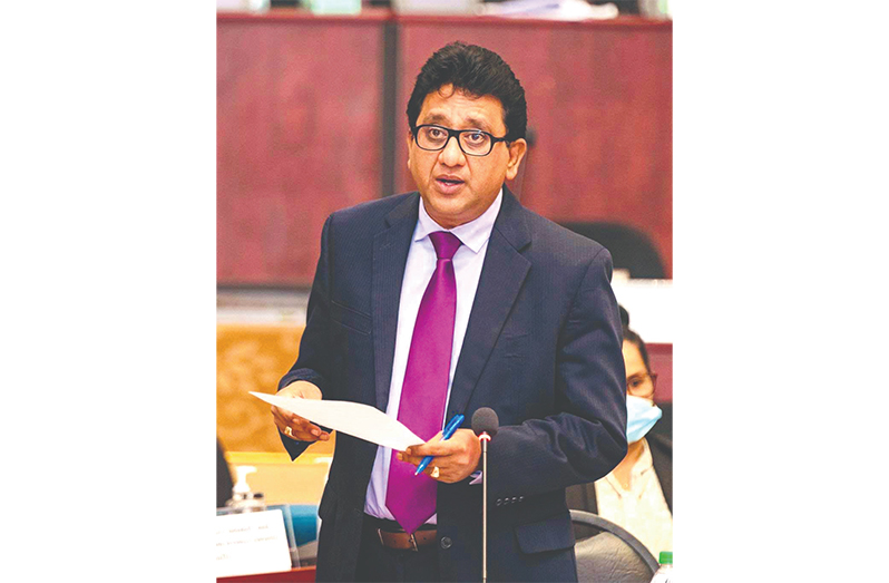 Attorney-General and Minister of Legal Affairs, Anil Nandlall, S.C.