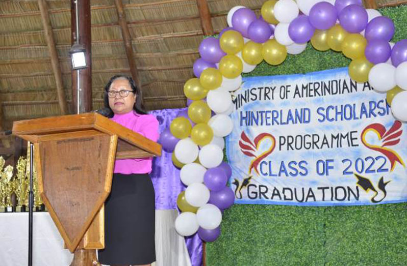 Amerindian Affairs Minister Pauline Sukhai