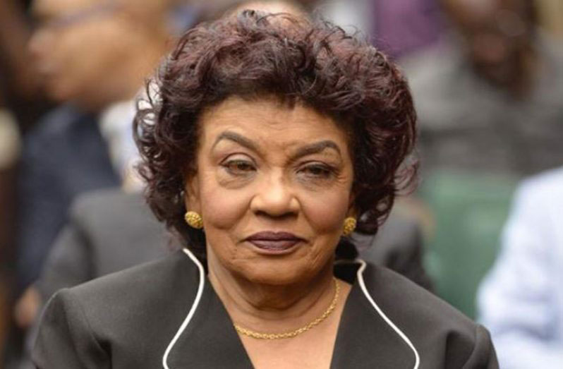 Chairperson of the Guyana Elections Commission (GECOM) Retired Justice Claudette Singh