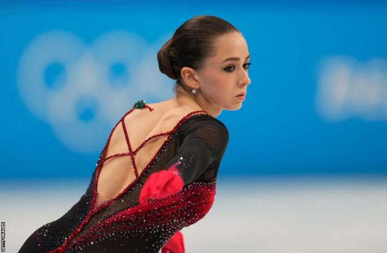 Kamila Valieva dropped from first place to fourth and out of the medals in the women's singles