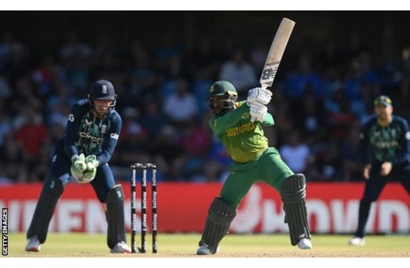 Temba Bavuma hit his third ODI century for South Africa in their victory at the Mangaung Oval.