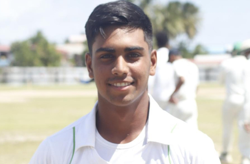Arjune Nandu hit 126 on first-class debut