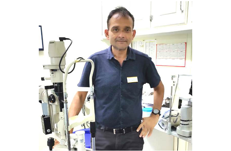 Ophthalmologist, Dr. Ajit Kumar Jain