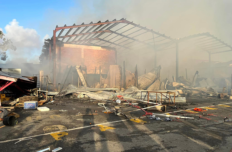 Fire Service confirms welding residue cause of Parika Market Fire ...