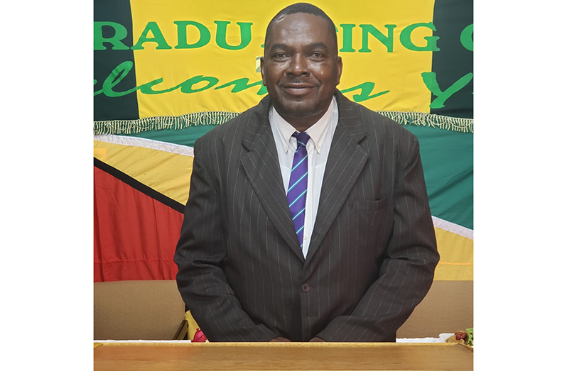 Oscar Glasgow, now the Director of Academic Affairs at the Guyana School of Agriculture (GSA)