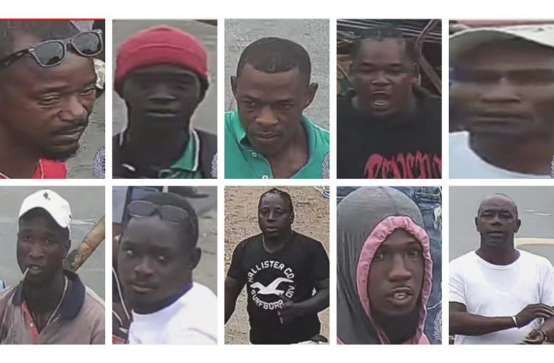 The terrorism suspects (Guyana Police Force photos)