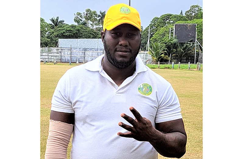Left-arm spinner Ricardo Adams returned figures of 4-128 for Essequibo.