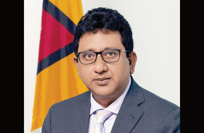 Attorney-General and Minister of Legal Affairs Anil Nandlall, S.C.