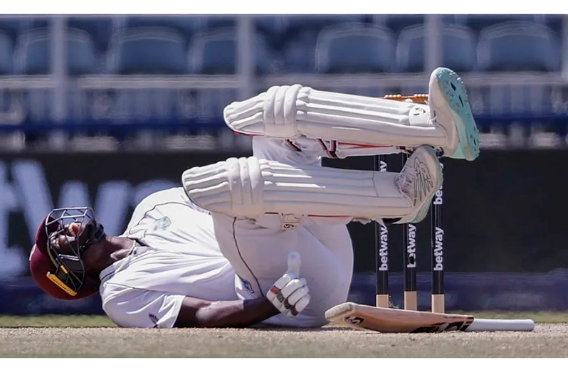 Jason Holder and West Indies collapsed at the Wanderers (AFP/Getty Images)