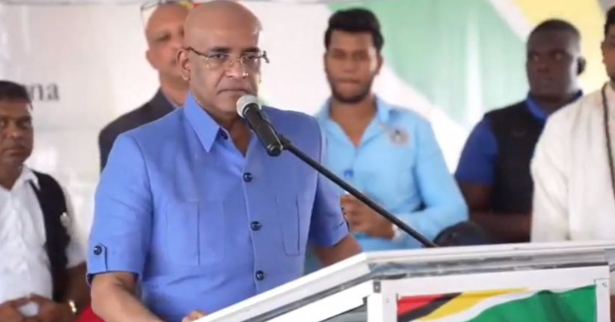 Vice President, Dr Bharrat Jagdeo