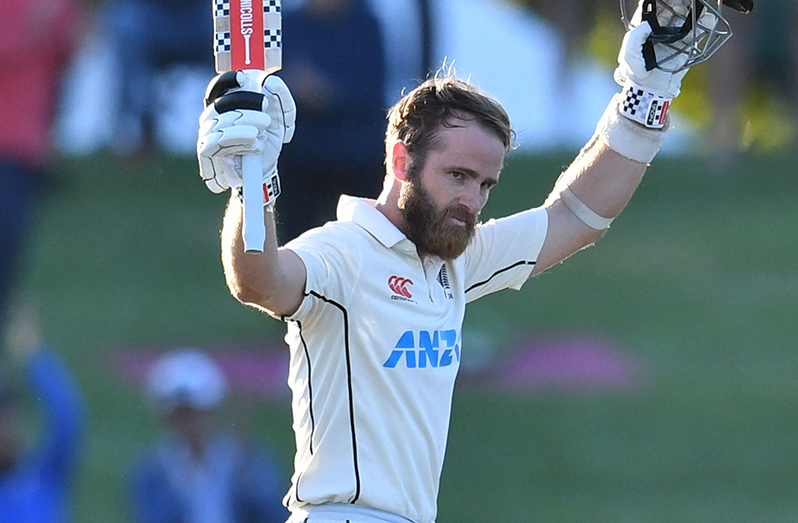 Former captain Williamson was the hero for New Zealand // Getty