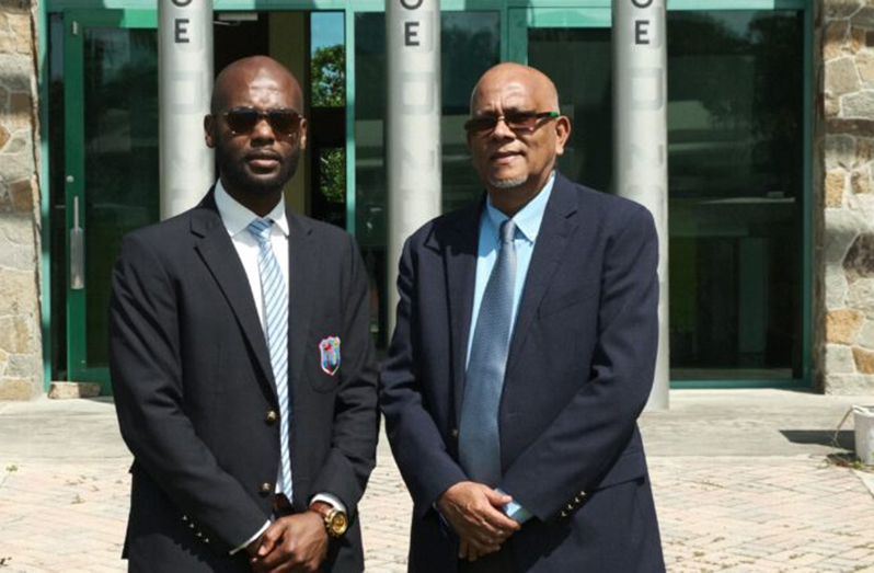 Dr. Kishore Shallow (left) and Azim Bassarath were elected as President and Vice-President respectively of CWI (Photo: CWI Media)