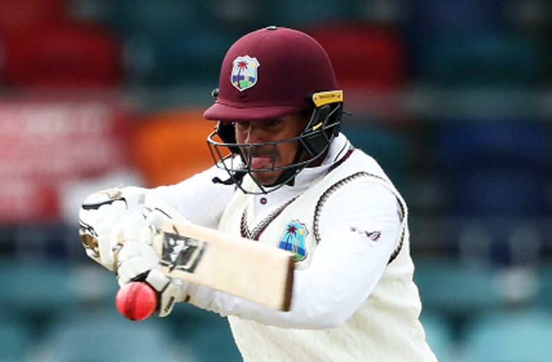 Guyana Harpy Eagles Test payerr Tagenarine Chanderpaul.