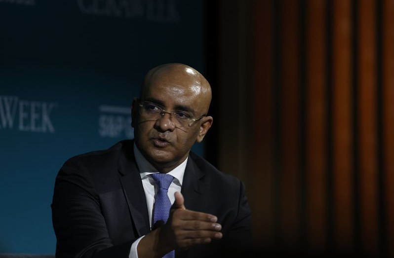 Vice-President Bharrat Jagdeo (Photographer: Aaron M. Sprecher/Bloomberg)