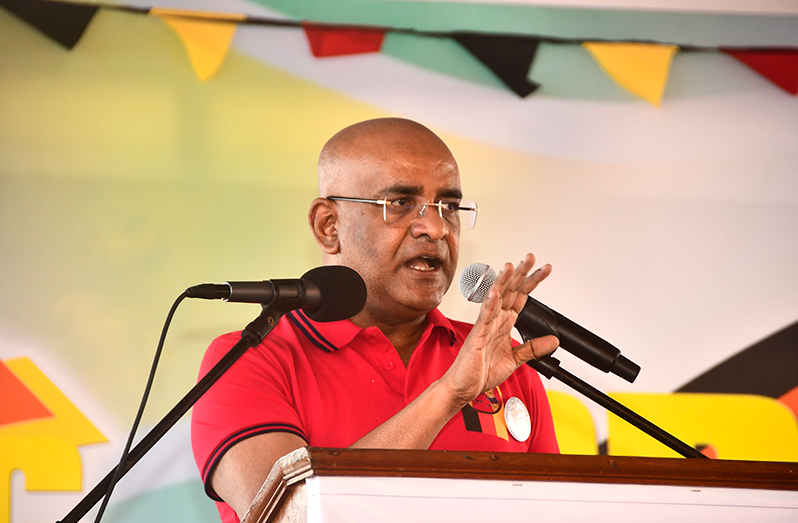General Secretary of the People's Progressive Party Civic (PPP/C) and Vice-President Dr. Bharrat Jagdeo